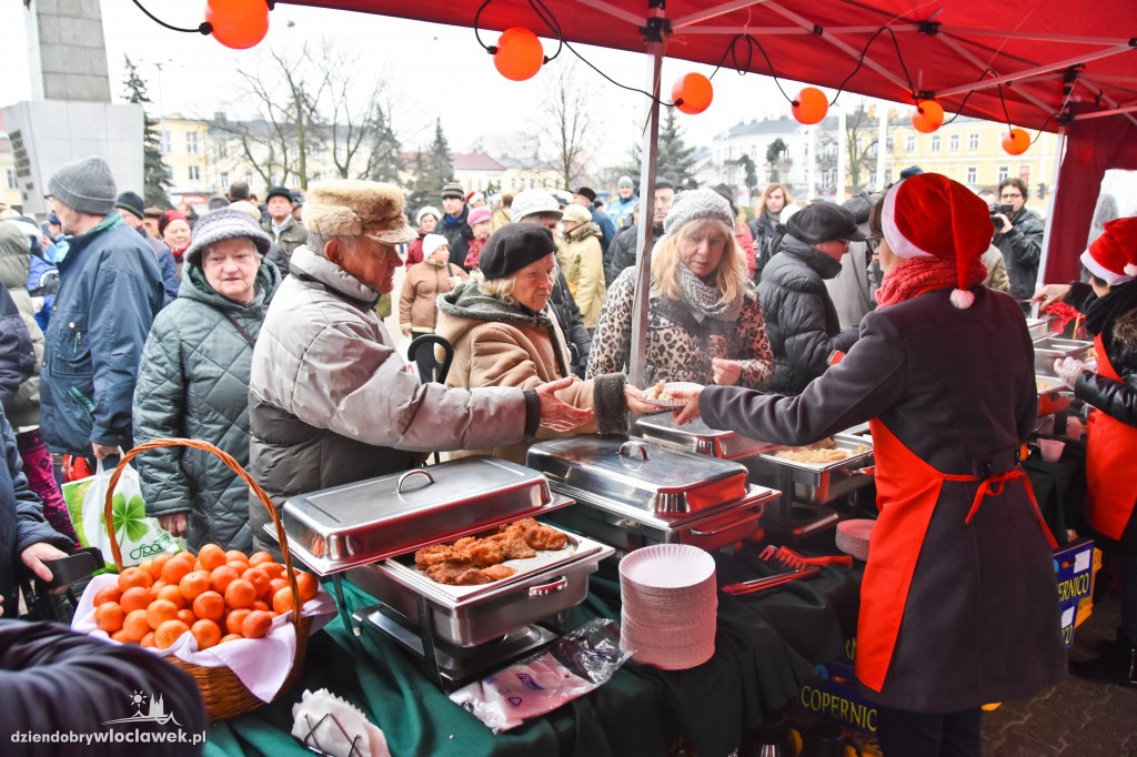 Miejska wigilia na placu Wolności