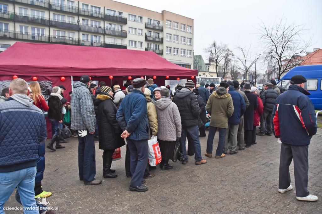 Miejska wigilia na placu Wolności