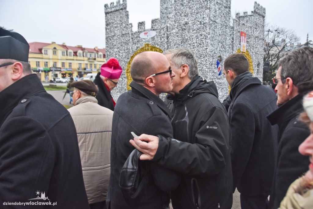 Miejska wigilia na placu Wolności