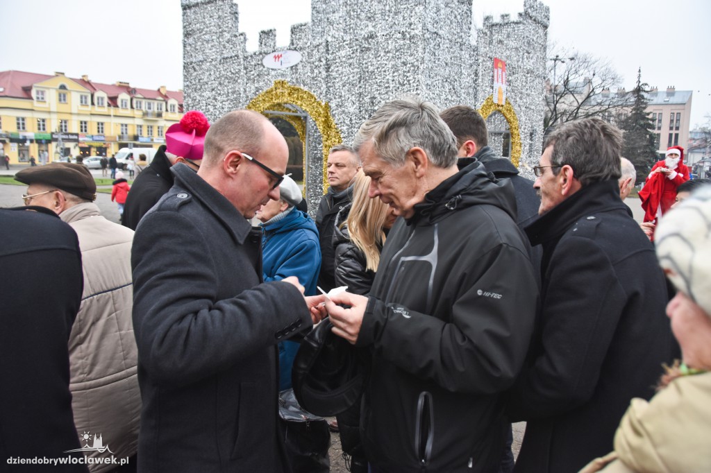Miejska wigilia na placu Wolności