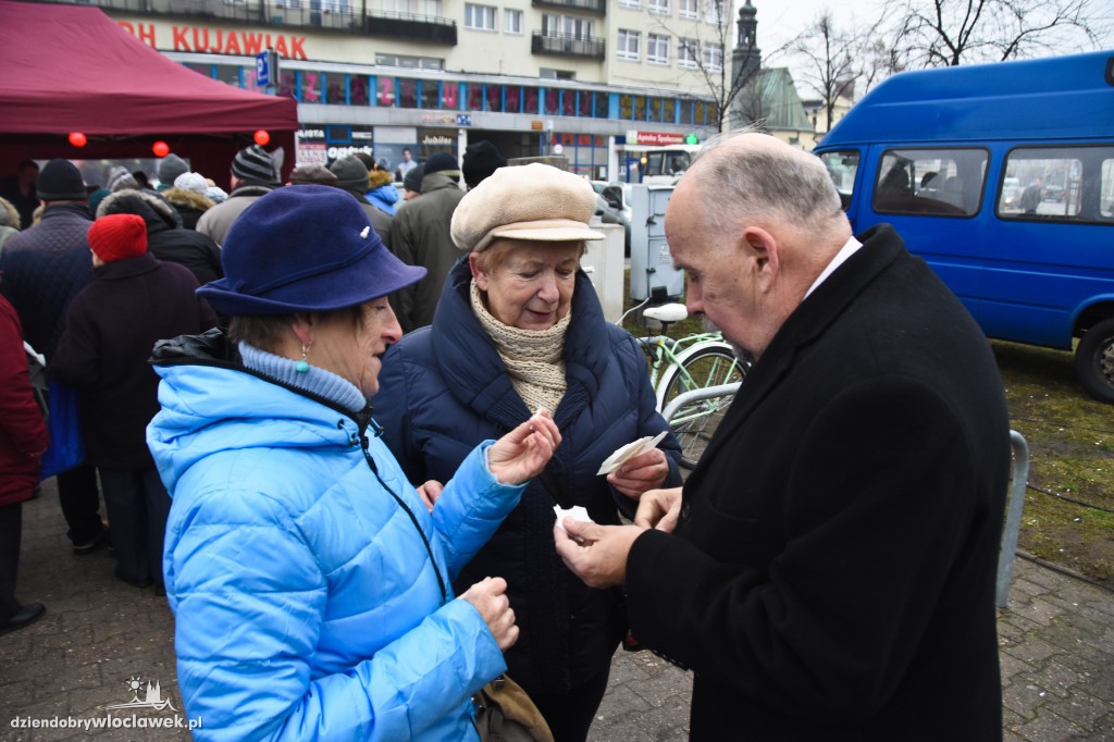 Miejska wigilia na placu Wolności