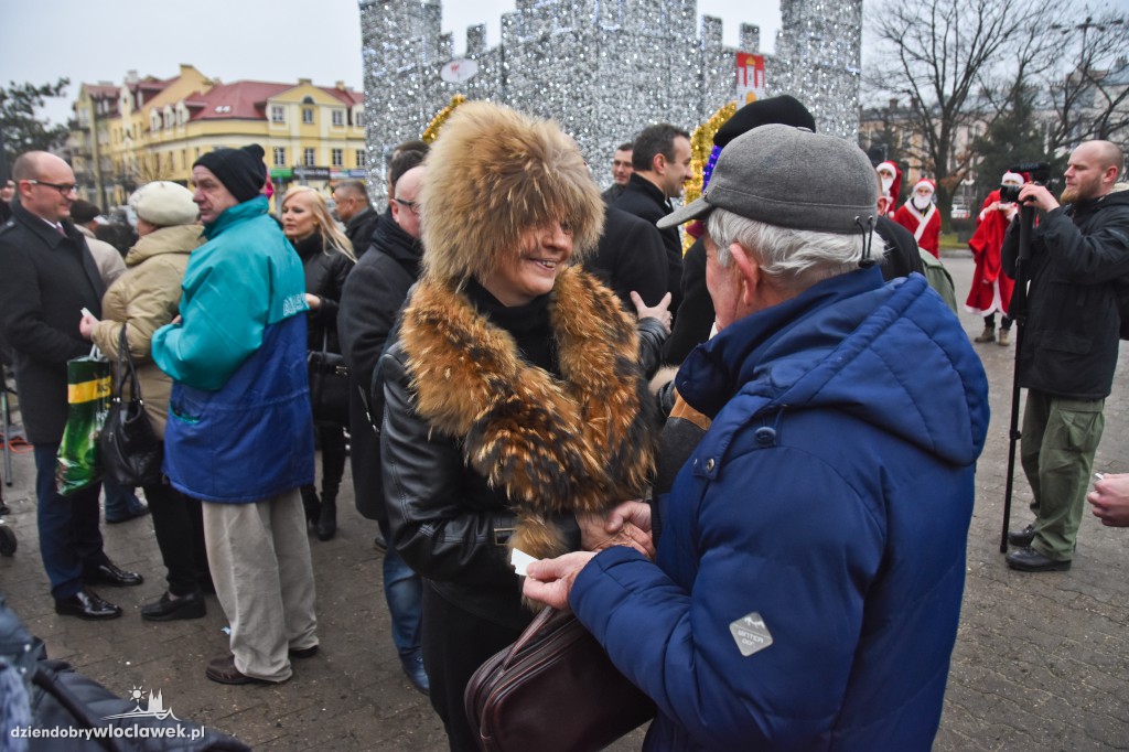Miejska wigilia na placu Wolności