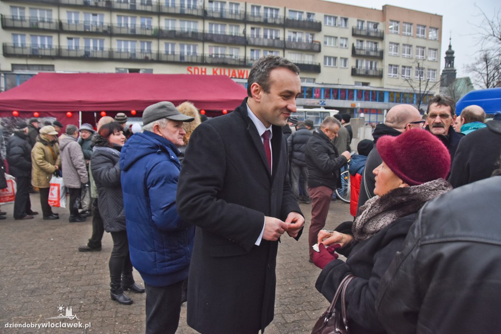 Miejska wigilia na placu Wolności