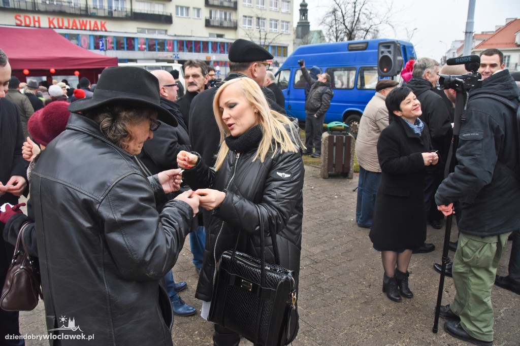 Miejska wigilia na placu Wolności