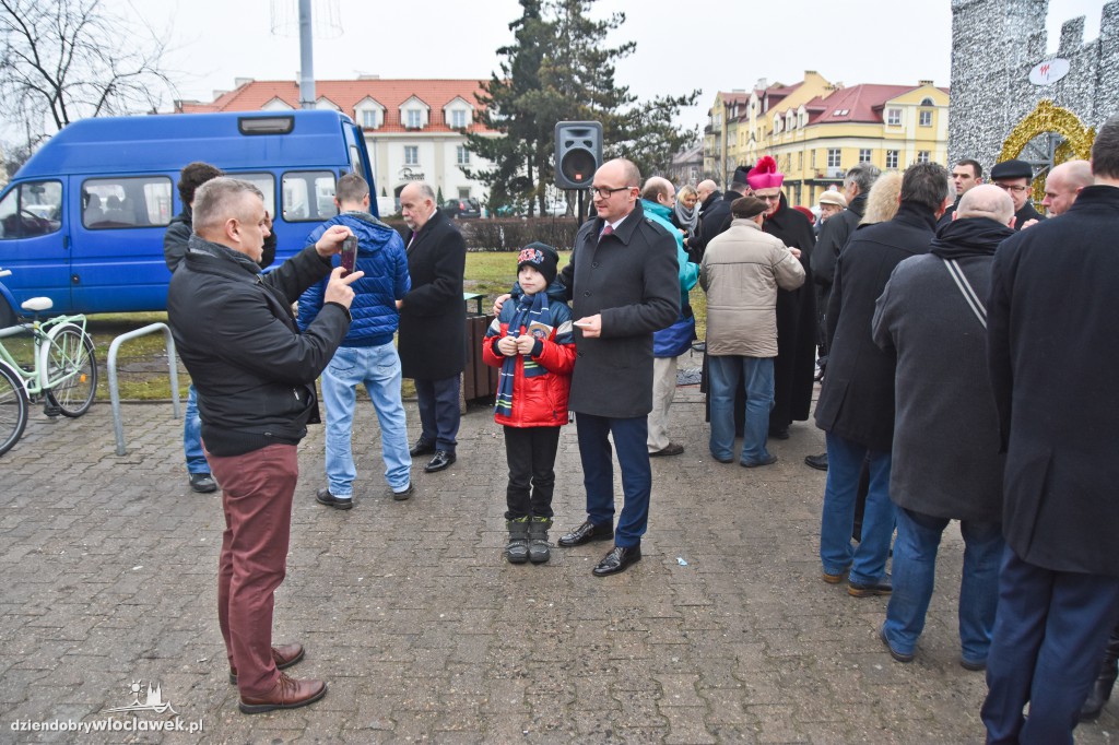 Miejska wigilia na placu Wolności