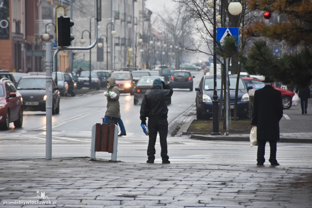Przedświąteczne korki we Włocławku