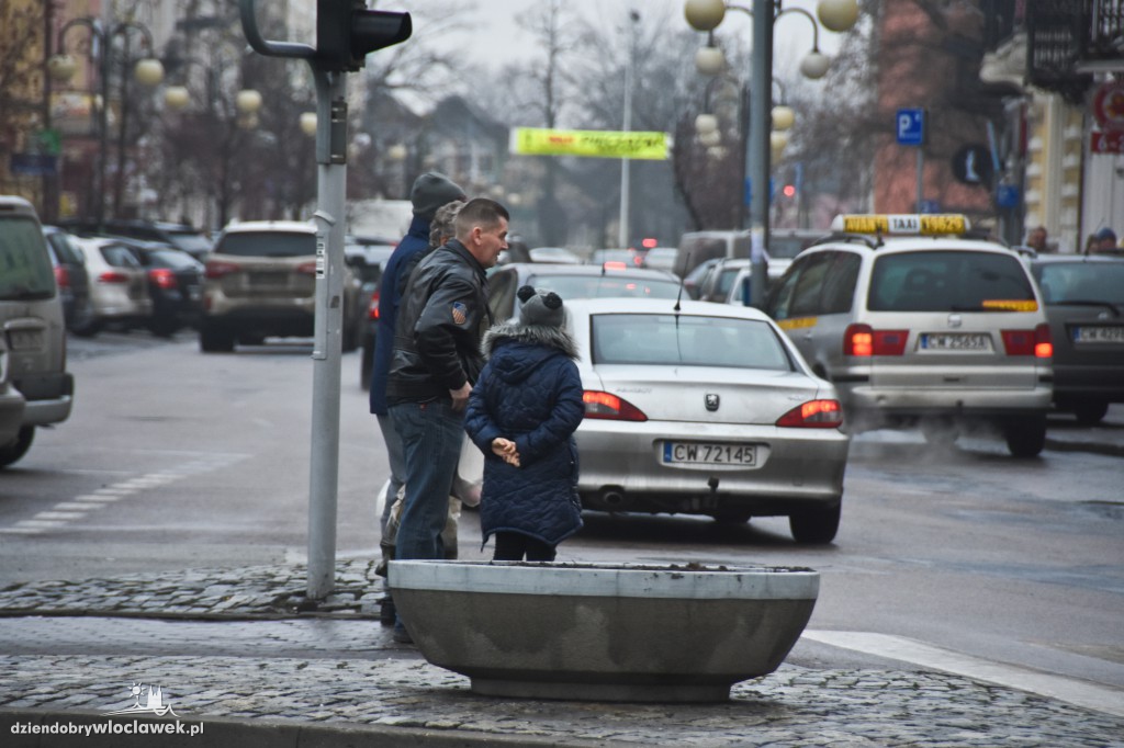 Przedświąteczne korki we Włocławku