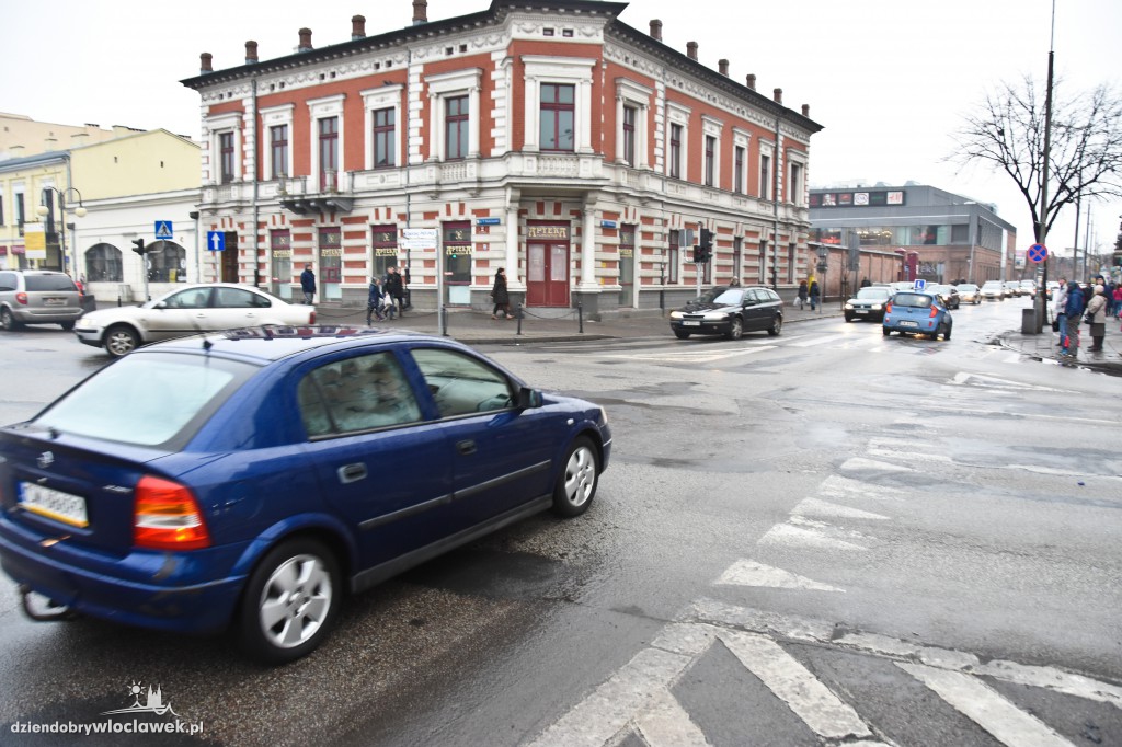 Przedświąteczne korki we Włocławku