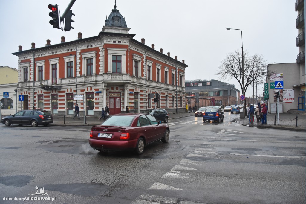Przedświąteczne korki we Włocławku