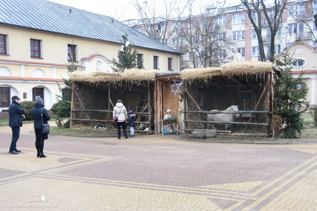 Żywa szopka w klasztorze