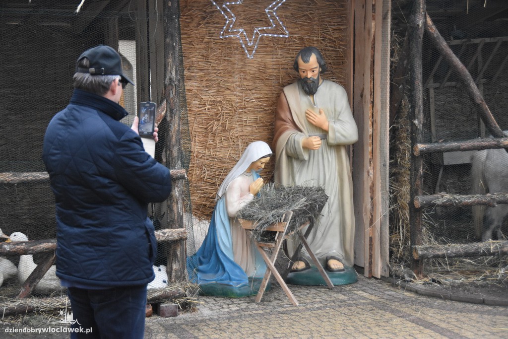 Żywa szopka w klasztorze