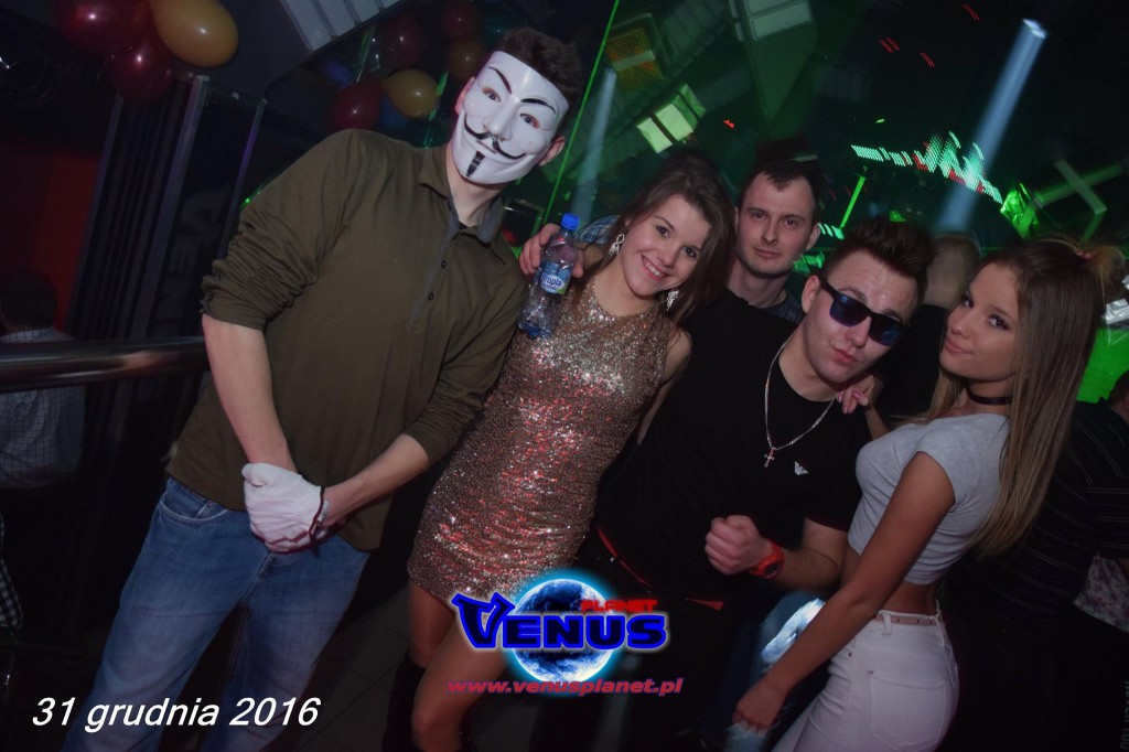 Sylwestrowa noc w klubie Venus