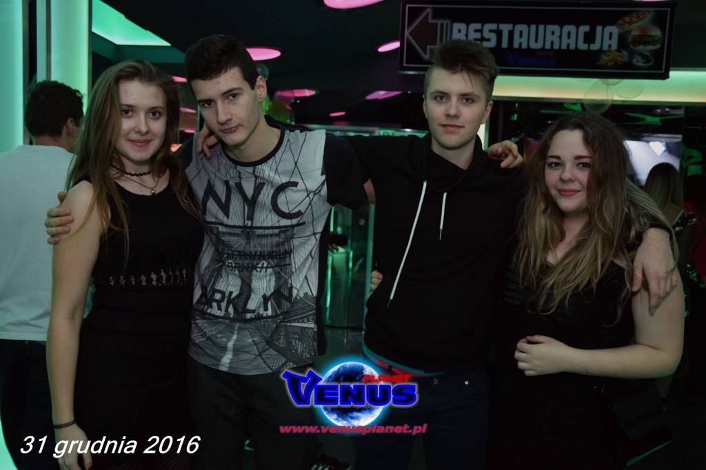 Sylwestrowa noc w klubie Venus
