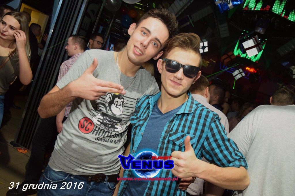 Sylwestrowa noc w klubie Venus