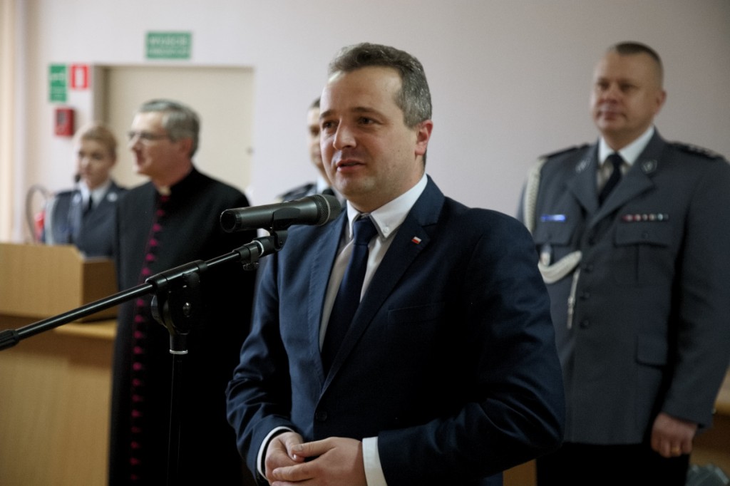 Ślubowanie nowych policjantów