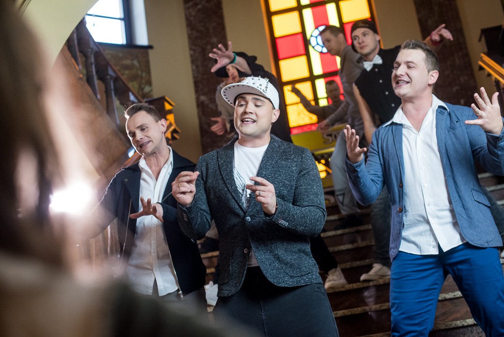Na planie teledysku Selfie & Soleo