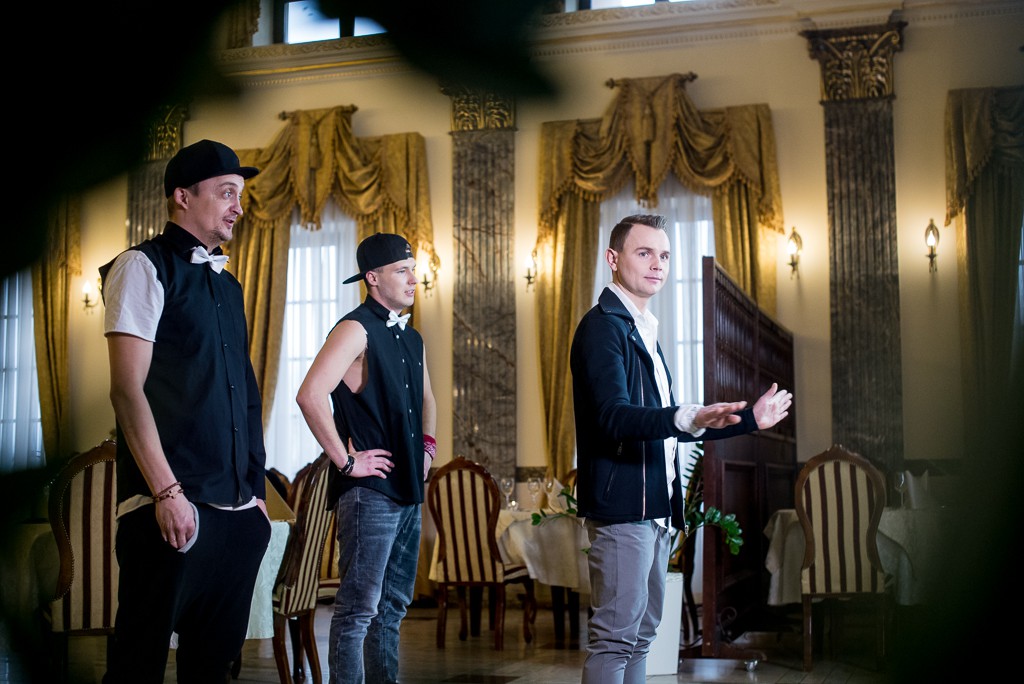 Na planie teledysku Selfie & Soleo