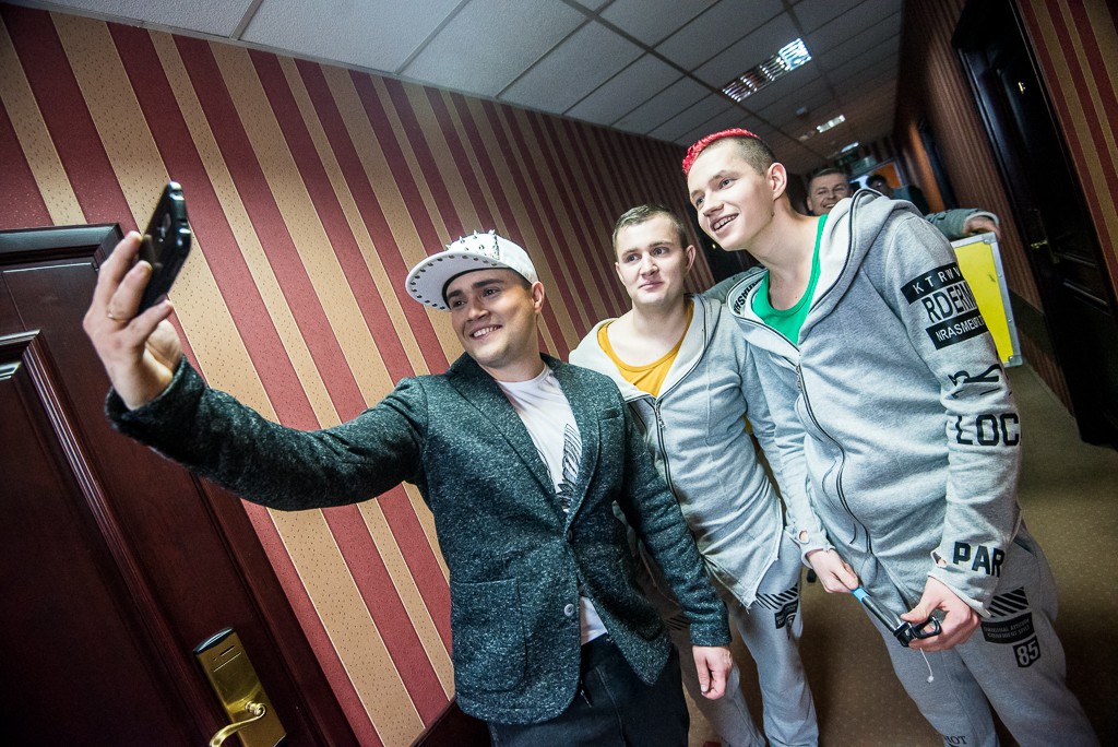 Na planie teledysku Selfie & Soleo