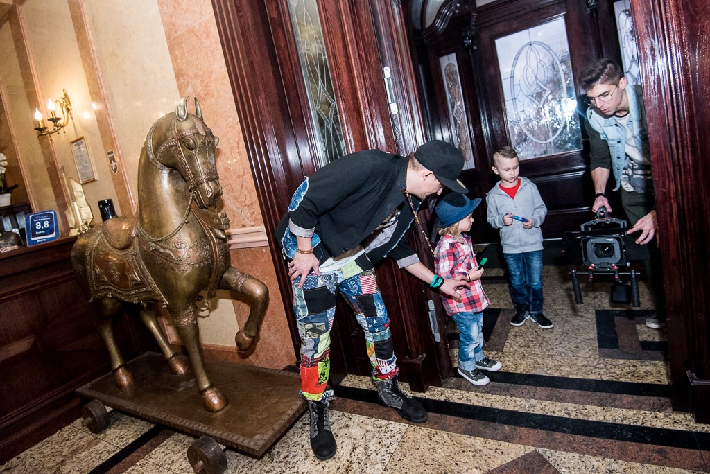 Na planie teledysku Selfie & Soleo