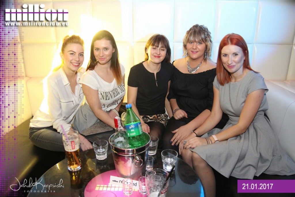 Sobota w klubie Million