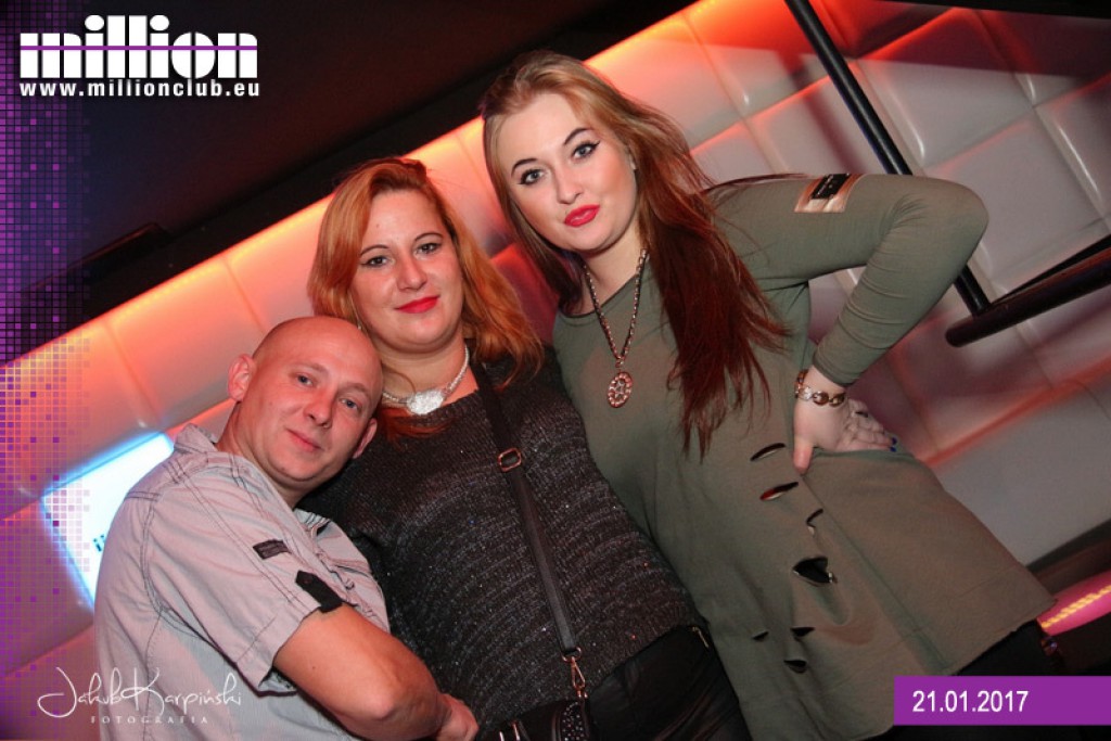 Sobota w klubie Million