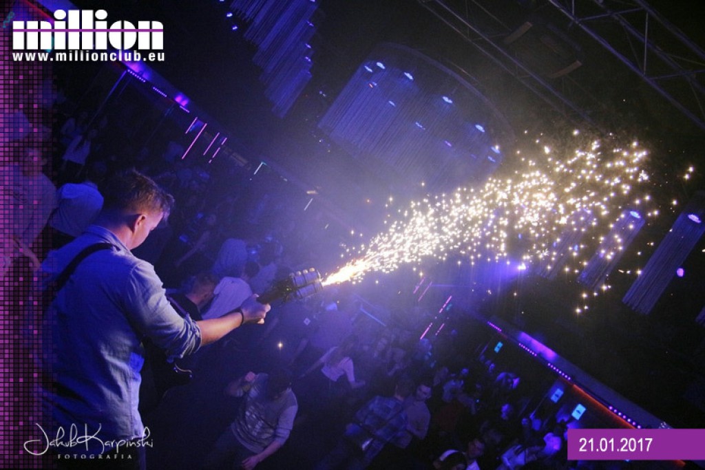 Sobota w klubie Million