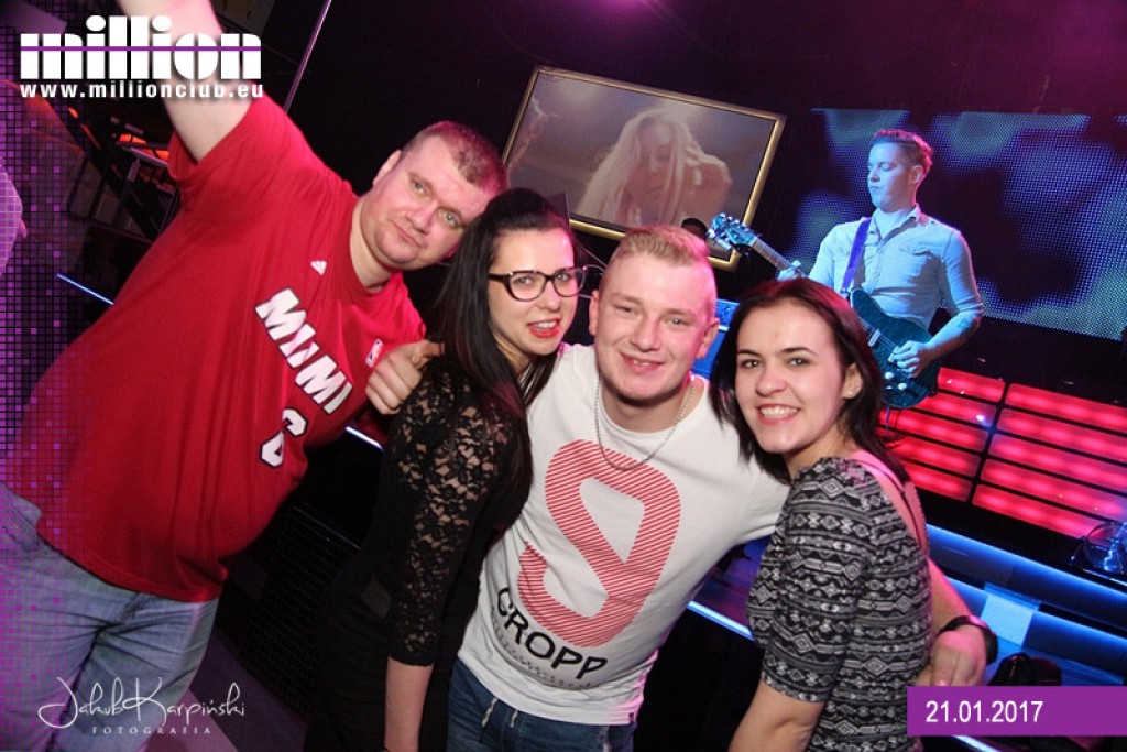 Sobota w klubie Million