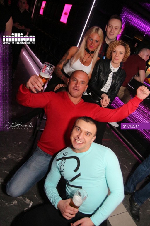 Sobota w klubie Million