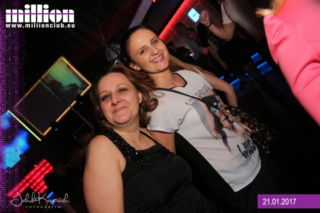 Sobota w klubie Million