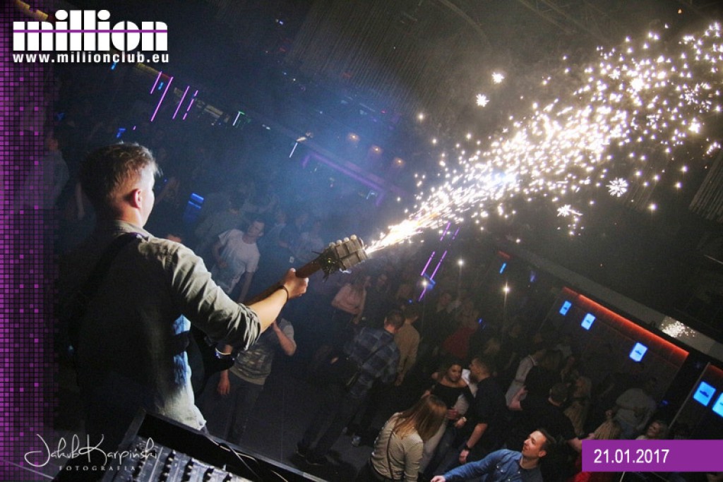 Sobota w klubie Million