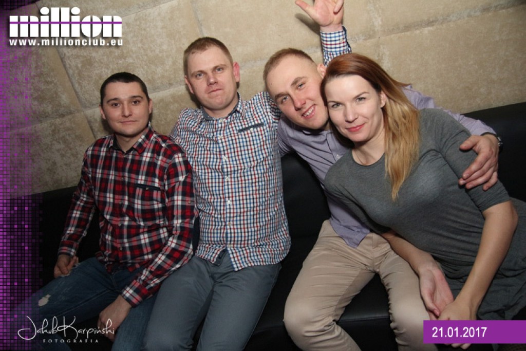 Sobota w klubie Million