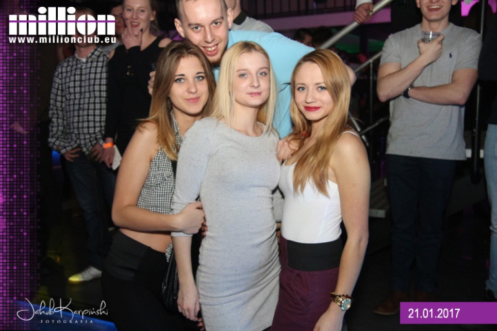Sobota w klubie Million
