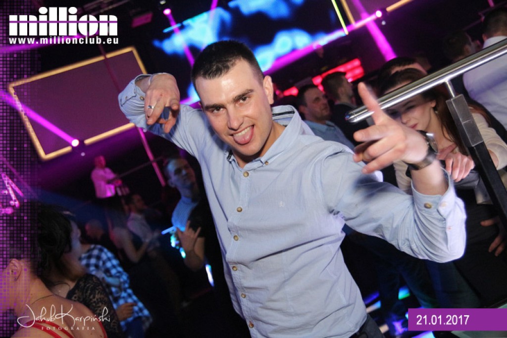 Sobota w klubie Million