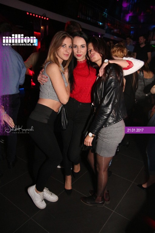 Sobota w klubie Million
