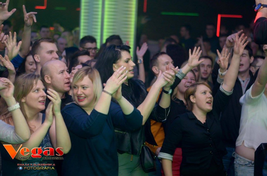 Sobotnie szaleństwo w klubie Vegas