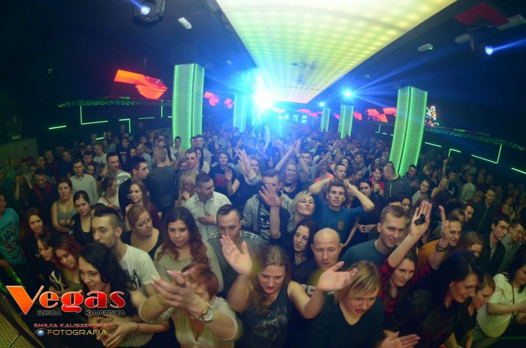 Sobotnie szaleństwo w klubie Vegas