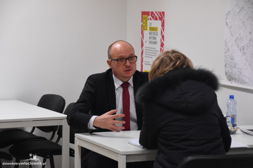Spotkanie z prezydentem na Śródmieściu