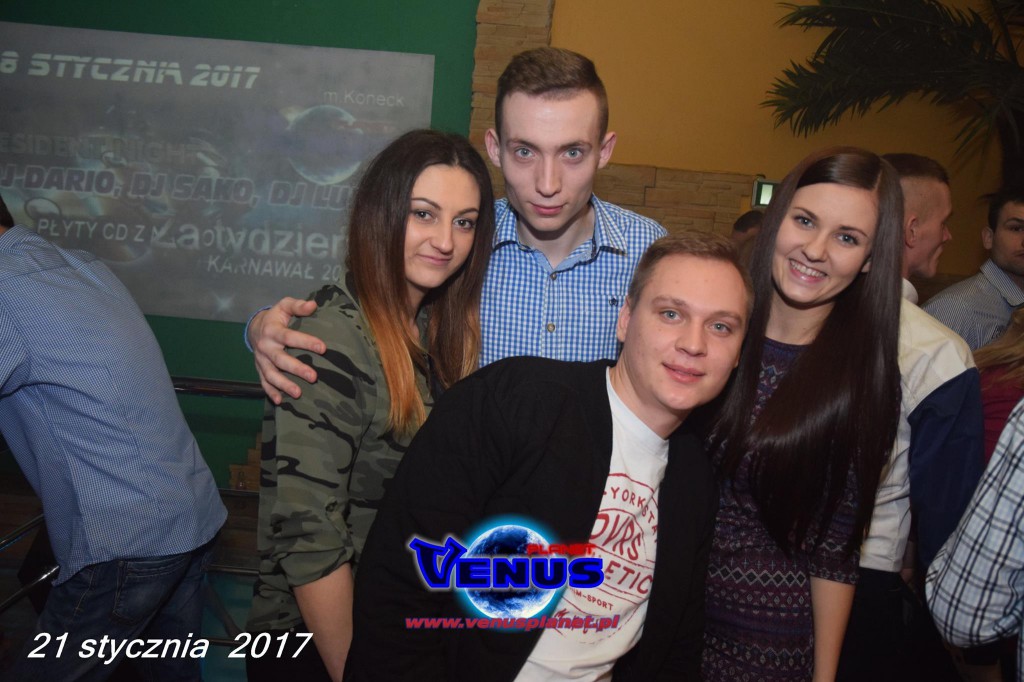 Sobotnia impreza w klubie Venus