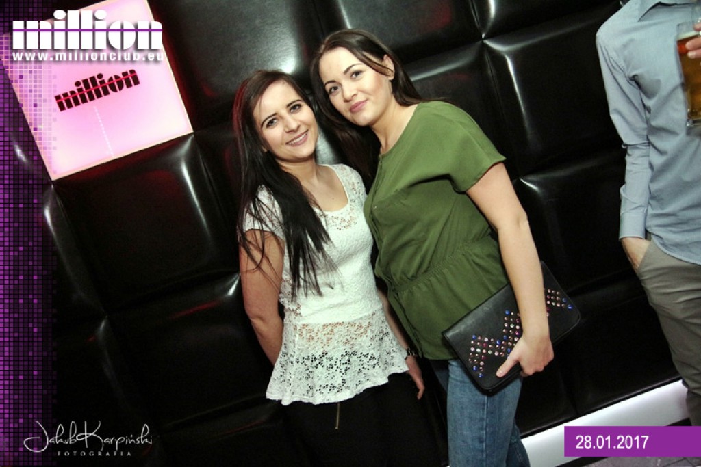 Sobotnia impreza w klubie Million