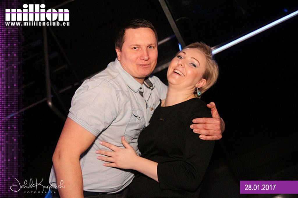 Sobotnia impreza w klubie Million