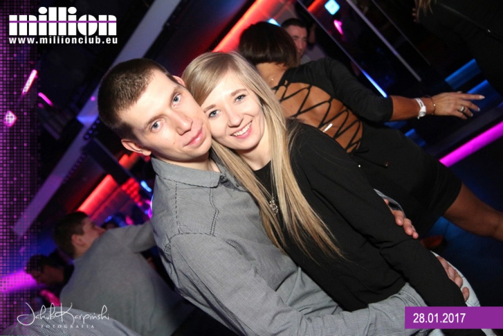 Sobotnia impreza w klubie Million