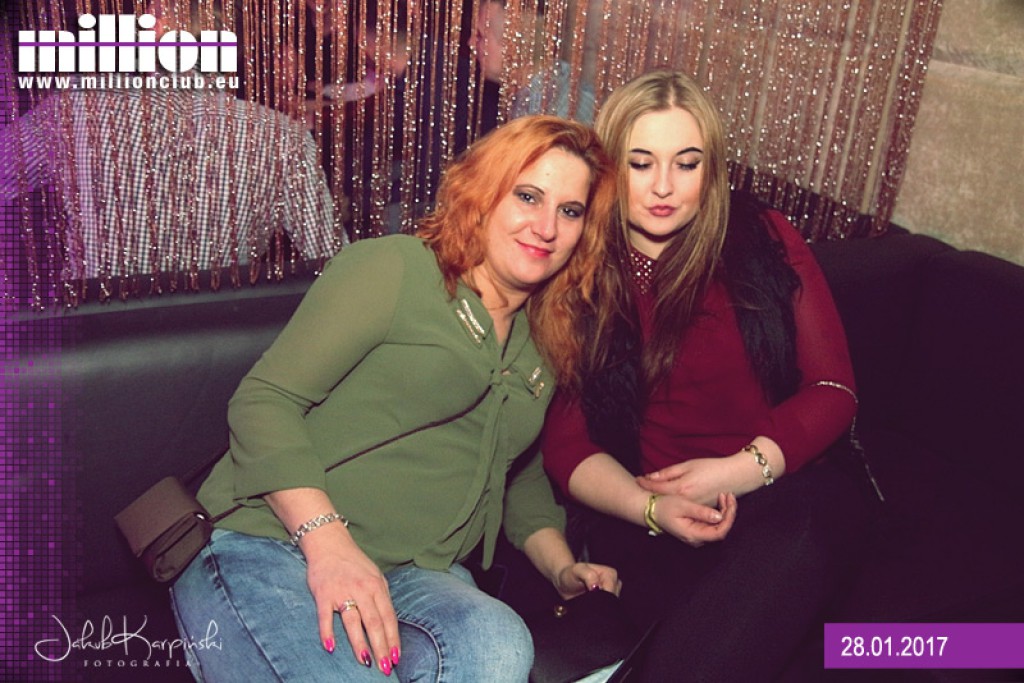 Sobotnia impreza w klubie Million