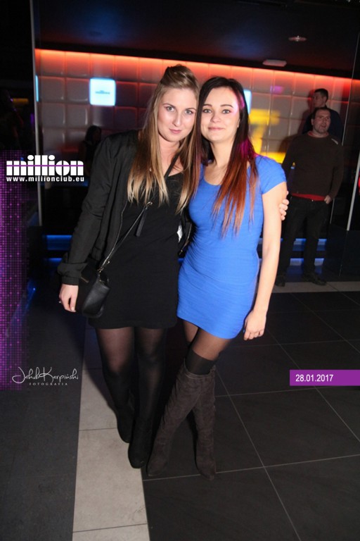 Sobotnia impreza w klubie Million