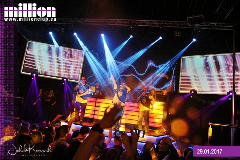 Niedzielny koncert Cypisa w klubie Million