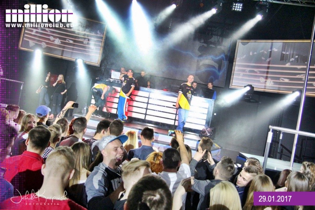 Niedzielny koncert Cypisa w klubie Million