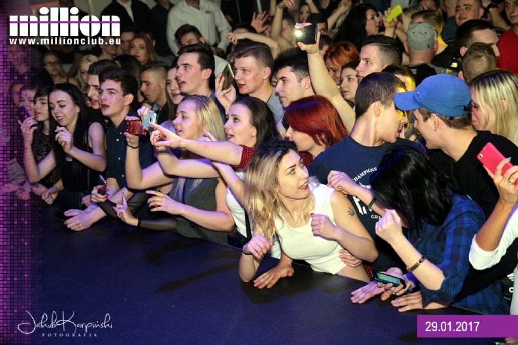 Niedzielny koncert Cypisa w klubie Million