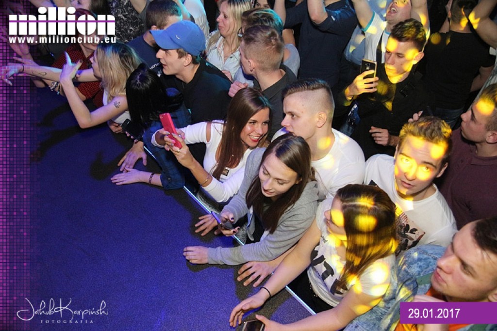 Niedzielny koncert Cypisa w klubie Million