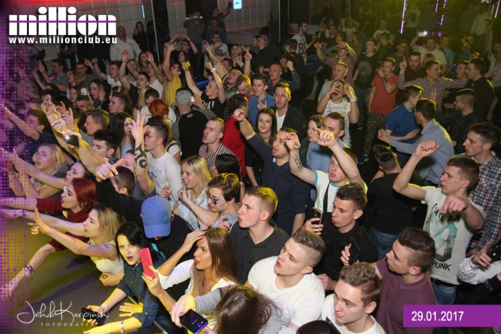 Niedzielny koncert Cypisa w klubie Million