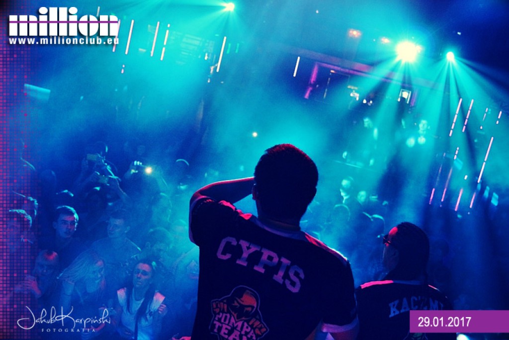 Niedzielny koncert Cypisa w klubie Million
