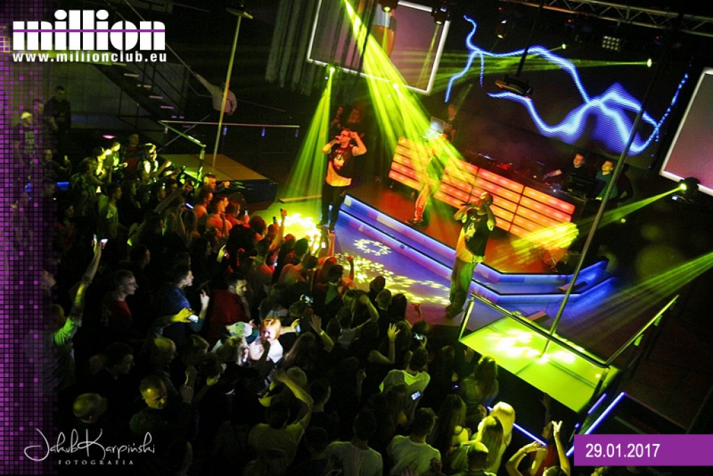 Niedzielny koncert Cypisa w klubie Million
